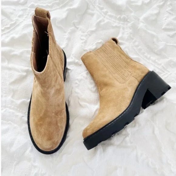 Madewell The Gwenda Platform Ankle Boot Size 10.5 New - Picture 4 of 7